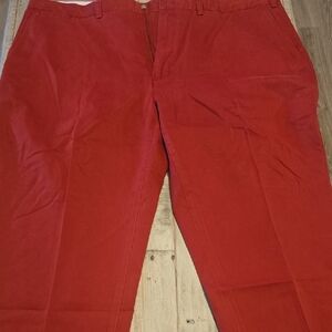 Ralph Lauren Red Chinos Vibrant Style